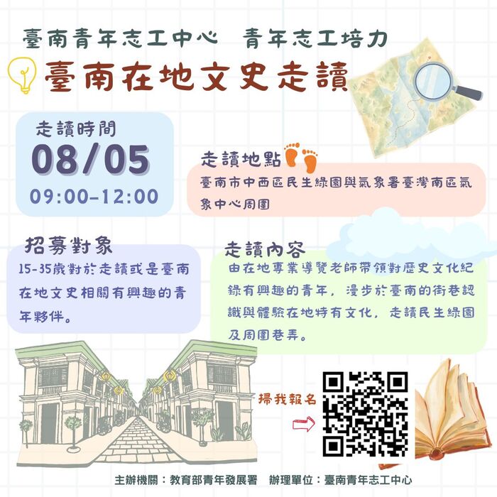 「年度主題式服務方案：漫遊古都走讀在400年後」服務及相關培訓圖片